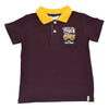 Camiseta Leonardo vinotinto polo para bebé niño