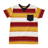 Camiseta Felipe vinotinto manga corta para niño