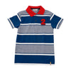 Camiseta Gabo azul polo para niño