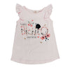 Camiseta Natalia palo rosa manga corta para bebé niña