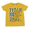 Camiseta Miguel mostaza manga corta para niño