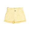 Short Susi amarillo claro para bebé niña