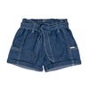 Short lavado medio para bebé niña