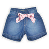 Short lavado medio para bebé niña