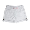Short Estrellita blanco para bebé niña