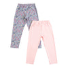 Duo leggins Antonia miniprint para bebé niña