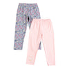 Duo leggins Antonia miniprint para bebé niña