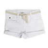 Short Rafaela blanco para niña