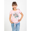 Camiseta Viole palo rosa manga corta para niña