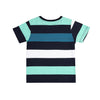 Camiseta Felipe de rayas manga corta para bebé niño