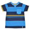 Camiseta Felipe azul manga corta para bebé niño