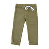 Pantalón Danna verde militar para bebé niña
